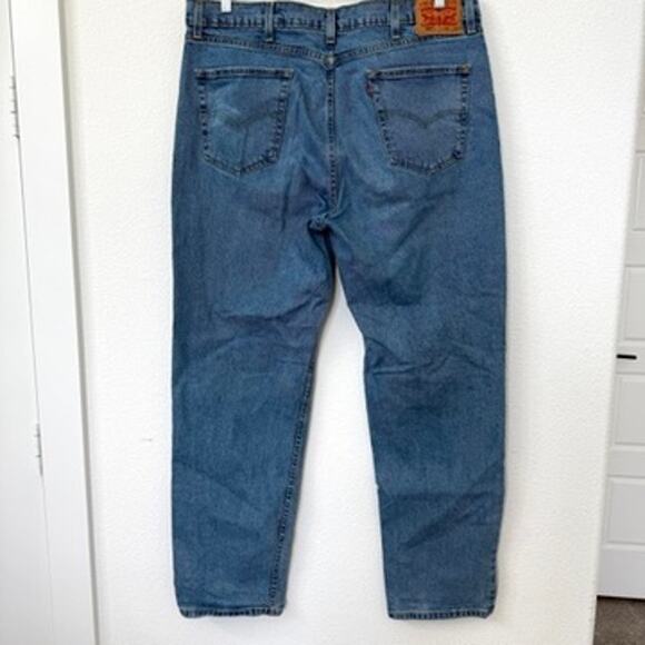 Levi’s 550 Relaxed Fit Jeans Blue Denim Straight Leg High Rise Size 40x34 Mens - Picture 5 of 7